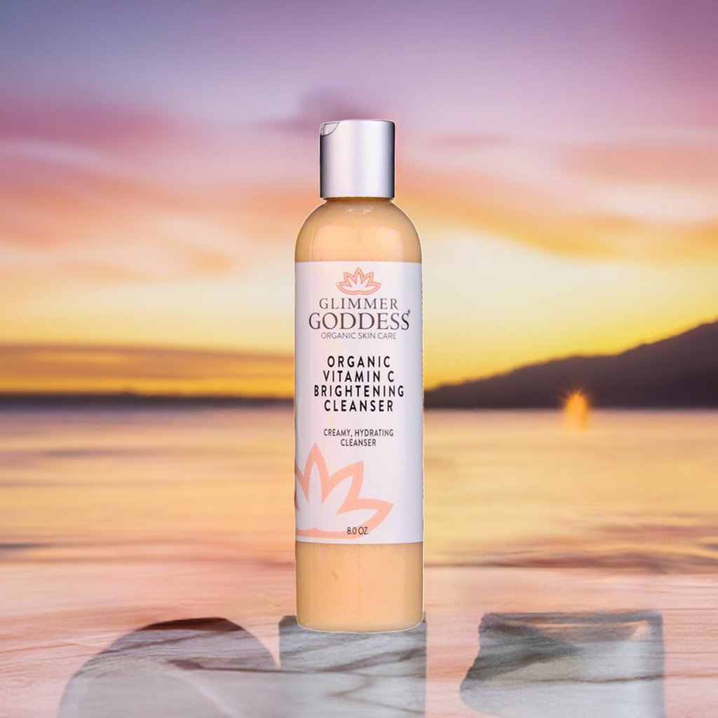 Organic Vitamin C Brightening Cleanser – Gentle Face Wash for Dark Spots & Even Tone