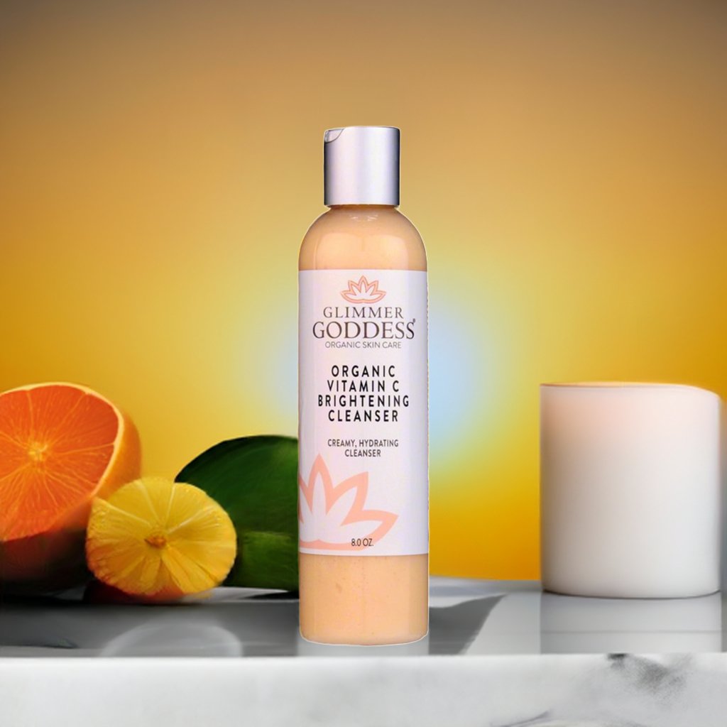 Organic Vitamin C Brightening Cleanser – Gentle Face Wash for Dark Spots & Even Tone