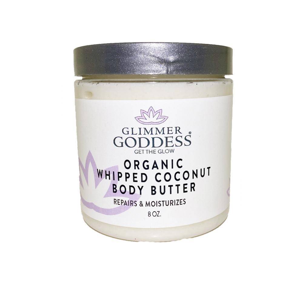 Organic Whipped Coconut & Vitamin E Body Butter – Ultra-Nourishing Moisturizer for Dry Skin