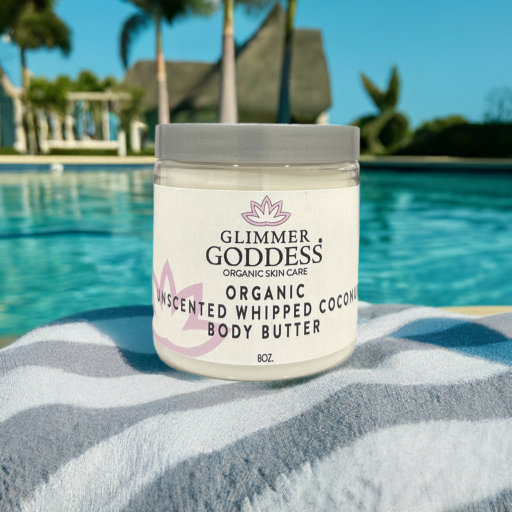 Organic Whipped Coconut & Vitamin E Body Butter – Ultra-Nourishing Moisturizer for Dry Skin